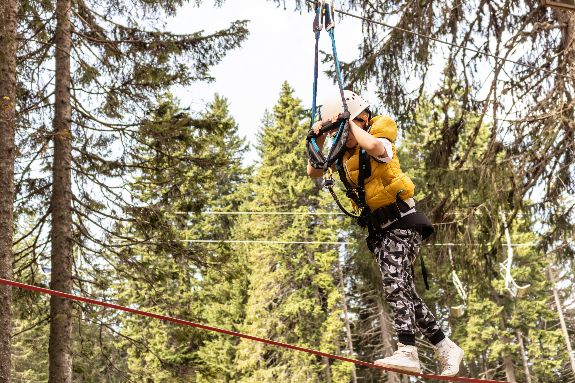Experience the thrill of zipline Bovec